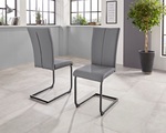 HOME AFFAIRE, Home affaire Freischwinger »Oliver«, (Set), 2 St., Kunstleder, Stuhl belastbar bis 120 Kg