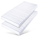 Beco Komfortschaummatratze »Dura Flex KS (2er Set)«, 18 cm cm hoch, Raumgewicht: 28 kg/m³, (2 St.), passend zum Lattenrost-Doppelpack 