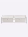 Unterbett-Kommode in weiss von heine home