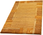 morgenland Wollteppich »Nepal Teppich handgeknüpft orange«, rechteckig, 18 mm Höhe