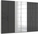 Fresh To Go Kleiderschrank »Level«, mit Glas- und Spiegeltüren