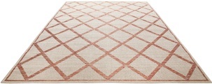 Homie Living Teppich »Bergamo HL-45574«, rechteckig, 5 mm Höhe