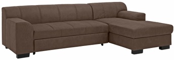 Home affaire Ecksofa »Falk«, mit Federkern und wahlweise mit Bettfunktion und Bettkasten