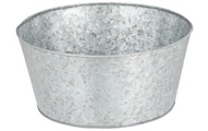 relaxdays, relaxdays Blumentopf »relaxdays Zink, 3er Set«, (3 St.)