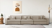 Guido Maria Kretschmer Home&Living 3-Sitzer »Skara XXL«, Lounge-Sofa XXL mit Federkern-Polsterung, in vielen Bezugsvarianten, auch recycelt