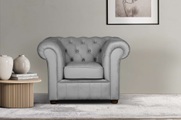 Home affaire Sessel »CHARENTE«, hochwertige Knopfheftung B/T/H: 105/89/74 cm