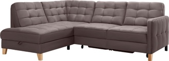 exxpo - sofa fashion Ecksofa »Elio«, wahlweise mit Bettfunktion und Bettkasten, in vielen Bezugsqualitäten