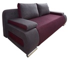 COLLECTION AB Schlafsofa, mit Federkern, inklusive Bettfunktion und Bettkasten, mit losen Armlehn- und Rückenkissen, frei im Raum stellbar
