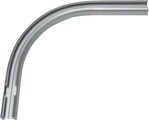 GARDINIA Gardinenschiene »Rundbogen«, 1 läufig-läufig, Fixmass, für Aluminiumschiene 13 mm