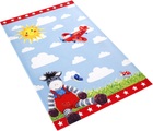 BABYGLÜCK, Kinderteppich, »Babyglück 710-11«, Babyglück, rechteckig, Höhe 6 mm, gedruckt