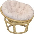 HOME AFFAIRE, Home affaire Rattanstuhl »Papasansessel«, aus geflochtenem Rattan, in verschiedenen Grössen (80-110 cm)