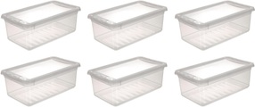 keeeper Stapelbox »bea«, (Set, 6 St.), mit Belüftungsfunktion