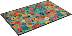 wash+dry by Kleen-Tex Fussmatte »Flower Power«, rechteckig, 7 mm Höhe