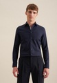 Seidensticker, Business Hemd Slim Fit Langarm Uni Herren Dunkelblau 42