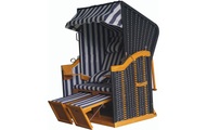 ACAMP, acamp Strandkorb »Sylt Blau/Weiss«
