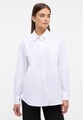 Soft Luxury Shirt Bluse in off-white unifarben