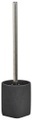 Zeller - WC-Bürste 'Dark Stone', Polyresin, schwarz