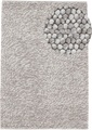 carpetfine Teppich »Calo«, rechteckig, 16 mm Höhe, Handweb Teppich, Uni Farben, meliert, handgewebt, 70% Wolle