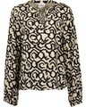 Blue Seven Klassische Bluse »Blue Seven Bluse mit Henley Ausschnitt DARK&BOLD«, (1 tlg.)