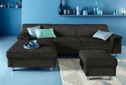 INOSIGN Ecksofa, wahlweise mit Bettfunktion