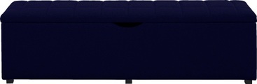 Places of Style Hockerbank »Checked«, mit Stauraum, Breite 120 cm und 160 cm, auch als Garderobenbank oder Bettbank geeignet