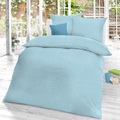 Schlafgut, Schlafgut Bettwäsche »Mako-Satin«, (3 tlg.), Bettwäsche in Mako Satin Qualität, Satin mit seidigem Glanz