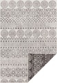 my home Teppich »Wallace«, rechteckig, 5 mm Höhe, In-und Outdoor geeignet, Wohnzimmer, Balkon, Terrasse, Garten, Robust, Pflegeleicht, Flachgewebe, Wendeteppich