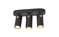 Nordlux Ceiling Mimi 3x GU10 Schwarz - Metall | Max. 25W