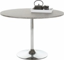 INOSIGN Esstisch »Trompet«, rund, Ø110 cm, Tischplatte weiss Hochglanz