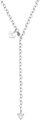Purelei Y-Kette »Schmuck Geschenk Endless Love Herz Glitzer, 23031«, mit Zirkonia (synth.)