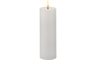Sirius - LED-Kerze Sille 5 cm x 15 cm, Weiss