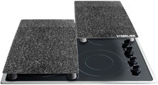 STONELINE Herd-Abdeckplatte ´´Das Original´´, Glas, (Set, 2-tlg.)