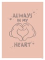 Komar Poster »Mickey Endless Love«, (1 St.)