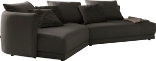 designwerk Ecksofa »New York«, mit moderner Rundung im Korpus