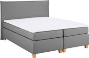 Home affaire Boxspringbett »Houssay«, inkl. Topper, 5 Breiten, 2 Härtegraden auch in Überlänge 220 cm