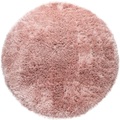 Paco Home Hochflor-Teppich »Akumal 930«, rund, 60 mm Höhe, Shaggy, besonders weich durch Softgarn, Uni-Farben, ideal im Wohnzimmer & Schlafzimmer