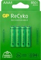 GP Batteries, GP Batteries ReCyko+ HR03 Micro (AAA)-Akku NiMH 850 mAh 1.2 V 4 St.