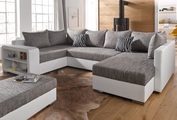 COLLECTION AB Wohnlandschaft, mit Bettfunktion, wahlweise mit Federkern