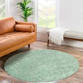 Carpet City Hochflor-Teppich »City Shaggy«, rund, 30 mm Höhe, Teppich Einfarbig Uni, besonders flauschig-weich, ideal für Wohnzimmer & Schlafzimmer