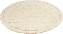 MINT RUGS Designteppich »Cara«, rund, 22 mm Höhe, Hoch-Tief Struktur, sehr weicher Flor, Wohnzimmer, Schlafzimmer, Robust, Pflegeleicht, ringsum gekettelt