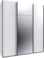 Wimex Kleiderschrank »Mugano, Made in Germany, Lieferung bis in Deine Etage und Stellort«, (wähle Deine Ausstattung: Basic oder Premium!), 3 Schwebetüren, grosse Grössen, mit oder ohne Spiegel, Metallgriffe
