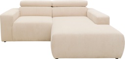 DOMO collection Ecksofa »Brandon kleine Ausführung B/T/H: 214/100/80 cm«, Mit Kopfteilverstellung, auch in Leder und Cord