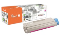 Peach Tonermodul magenta kompatibel zu OKI C5650, 43872306
