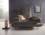Places of Style Sessel »Milano«, wahweise mit verstellbarer Rückenlehne - auch als Hocker nutzbar
