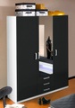 priess Kleiderschrank »Amsterdam«, mit oder ohne LED-Beleuchtung