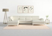 sit&more Wohnlandschaft »Cabrio«, Sitztiefenverstellung und Federkern, jeweils inklusive 3 Nierenkissen