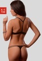 Melrose Set: Push-up-BH mit String