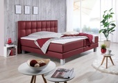 INOSIGN Boxspringbett »Tavira«, in 4 Breiten, 4 Farben und 3 Matratzenarten, incl. Topper
