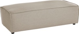 Home affaire Hocker »NEU: SHERWOOD XXL, Polsterhocker, Cord, Webstoff«, rechteckig, bequemer Sitzkomfort, 130/60/44 cm, Krokodilverbinder