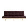 Karup Design Schlafsofa »Lean 200 Schlafsofa, Gästebett, Sofa mit Futonmatratze«, (2 St.), Inkl. Futonmatratze, Liegefläche 130x200 cm, FSC® zertifizierte Kiefer